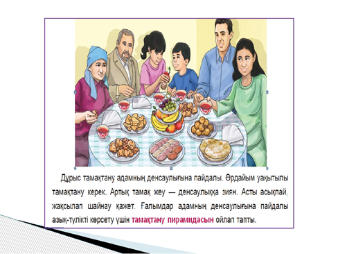 Тамақтану ережелері